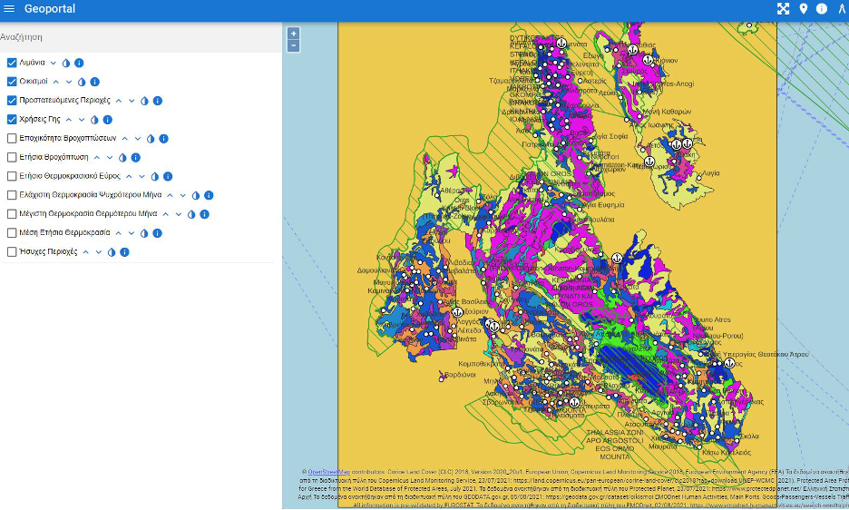 Charting the Natural Beauty: An Adventure Through Mount Ainos, Kefalonia, via Web GIS